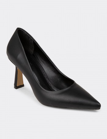 Women's Black Stiletto