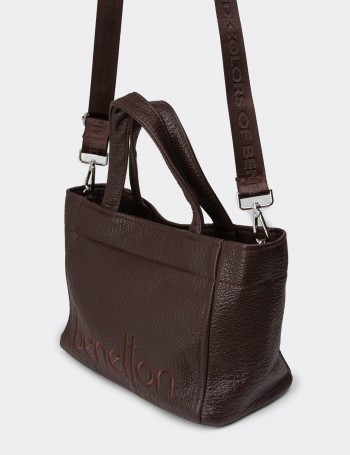 Brown Shoulder Bag - B1635ZKHVY01