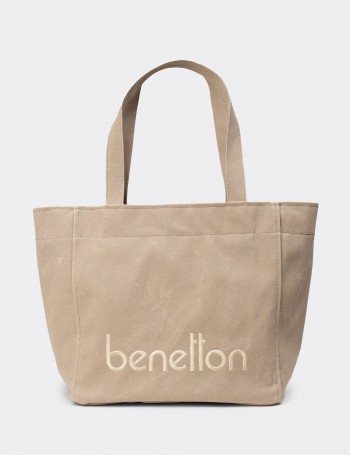 Beige Shoulder Bag - B1163ZKUMY01