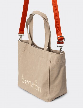 Beige Shoulder Bag - B1163ZKUMY01