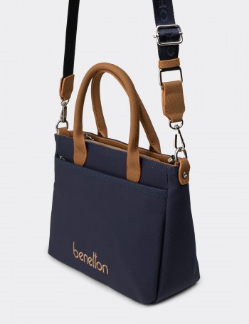 Navy Shoulder Bag