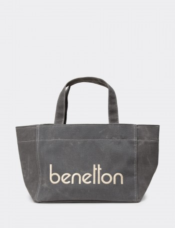 Gray Shoulder Bag