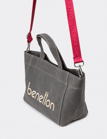 Gray Shoulder Bag