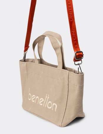 Beige Shoulder Bag - B1102ZKUMY01