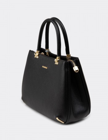 Black undefined Shoulder Bag - K7416ZSYHY01