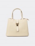 Beige Shoulder Bag