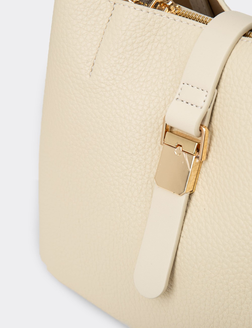 Beige Shoulder Bag - K27008ZBEJY1