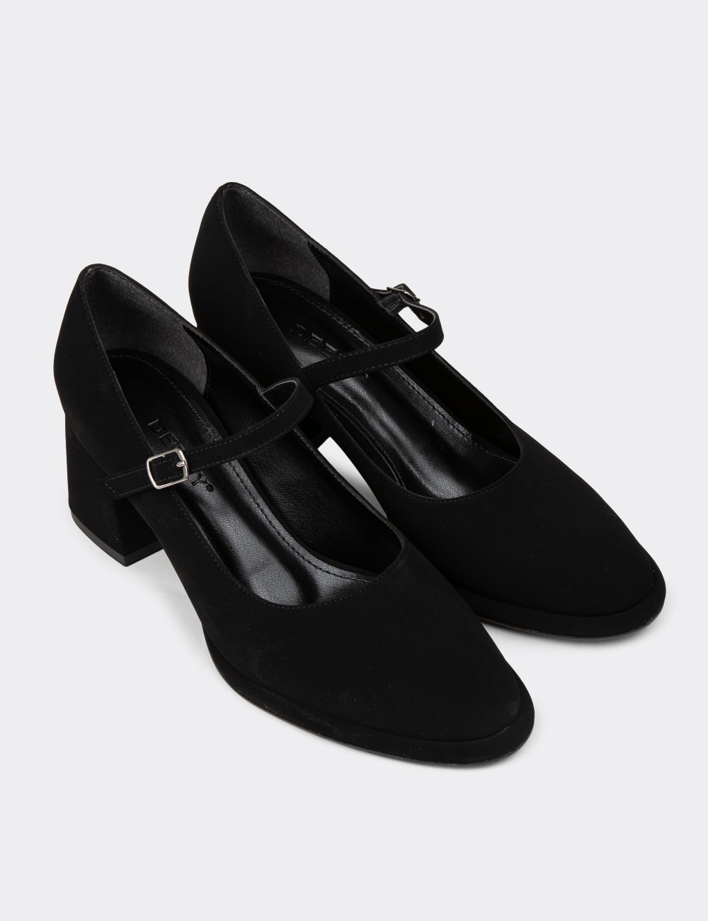 Women's Black Heels - K1001ZSYHC05