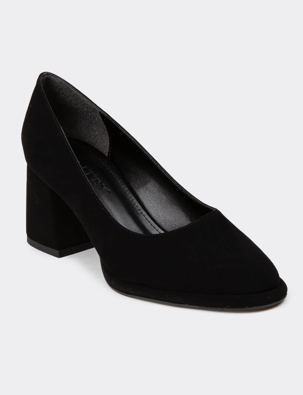 Women's Black Heels - K0103ZSYHC05