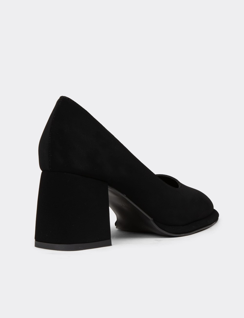 Women's Black Heels - K0103ZSYHC05