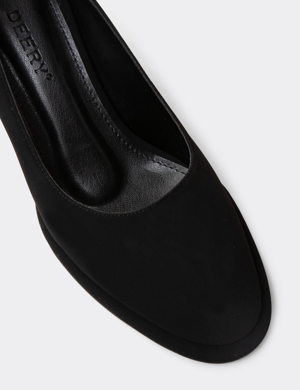 Women's Black Heels - K0103ZSYHC05