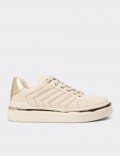 Women's Beige Sneakers