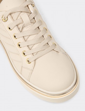 Women's Beige Sneakers