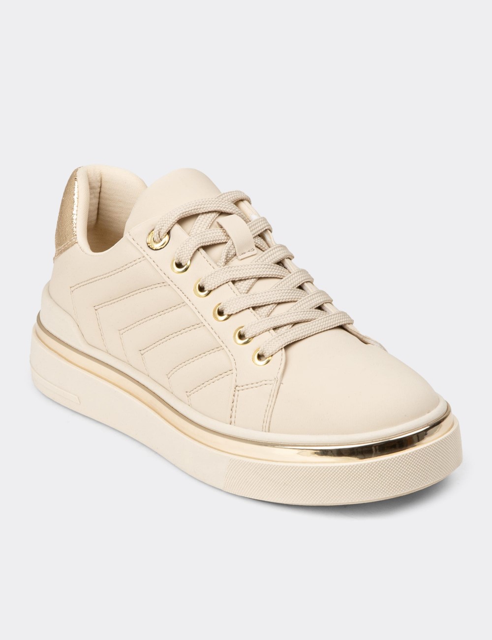 Women's Beige Sneakers - K2200ZBEJC01