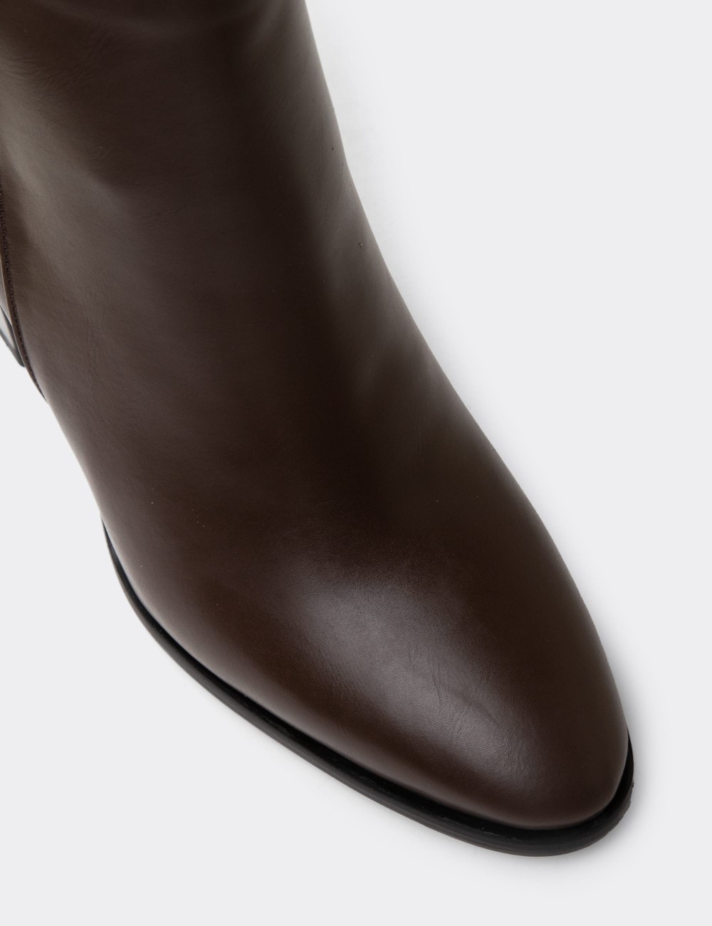Women's Brown Boots - H1502ZKHVC01
