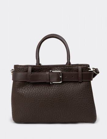 Brown Shoulder Bag - K2791ZKHVY01