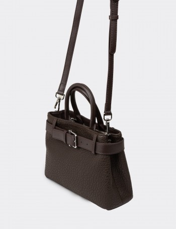 Brown Shoulder Bag - K2791ZKHVY01
