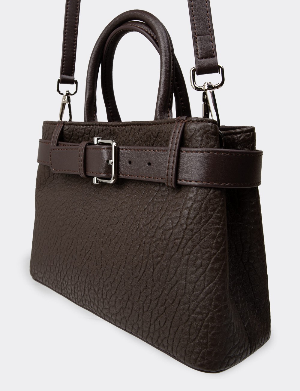 Brown Shoulder Bag - K2791ZKHVY01