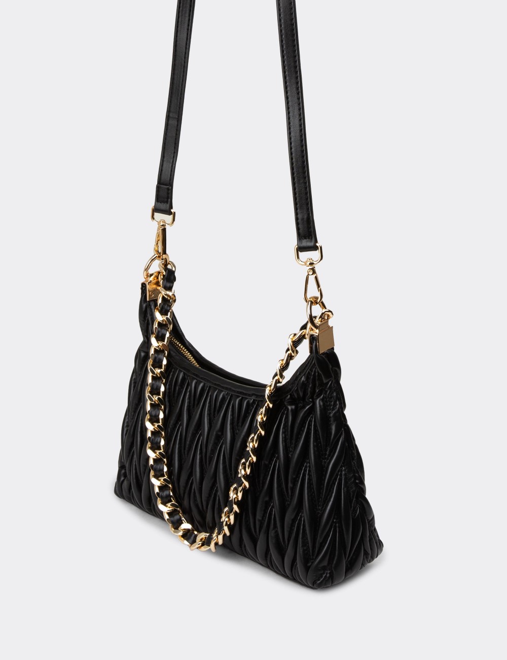 Black Shoulder Bag - K2698ZSYHY01