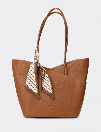 Tan Shoulder Bag - K6763ZTBAY01