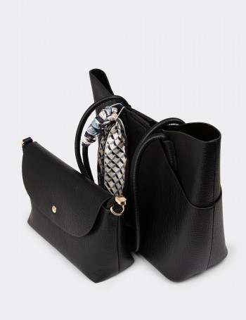 Black Shoulder Bag - K6763ZSYHY01