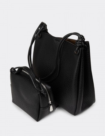 Black Shoulder Bag - K2779ZSYHY01