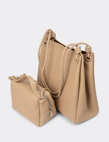 Sandstone Shoulder Bag - K2779ZVZNY01