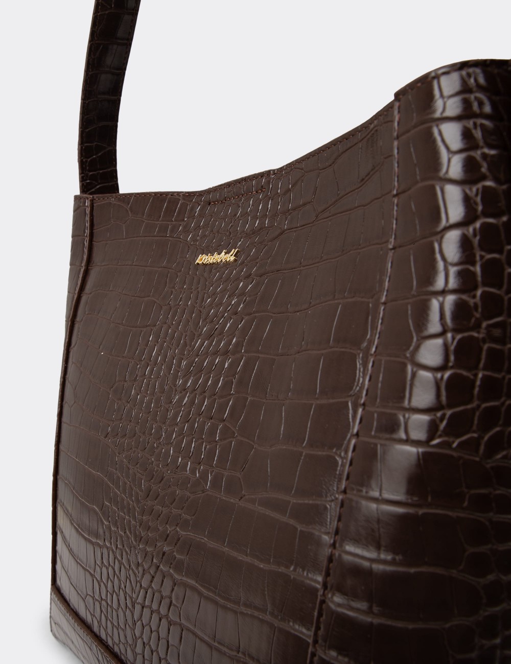 Brown Shoulder Bag - K7424ZKHVY01