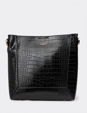 Black Shoulder Bag - K7424ZSYHY01