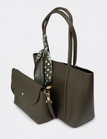 Green Shoulder Bag - K2685ZHAKY01