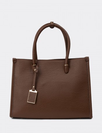Brown Shoulder Bag - K2703ZKHVY01