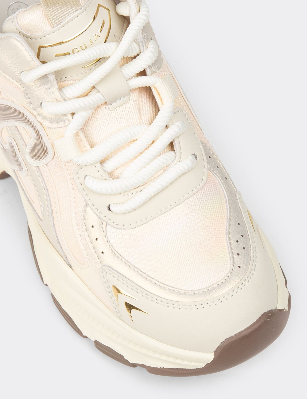 Women's Beige Sneakers - 25450ZBEJC01
