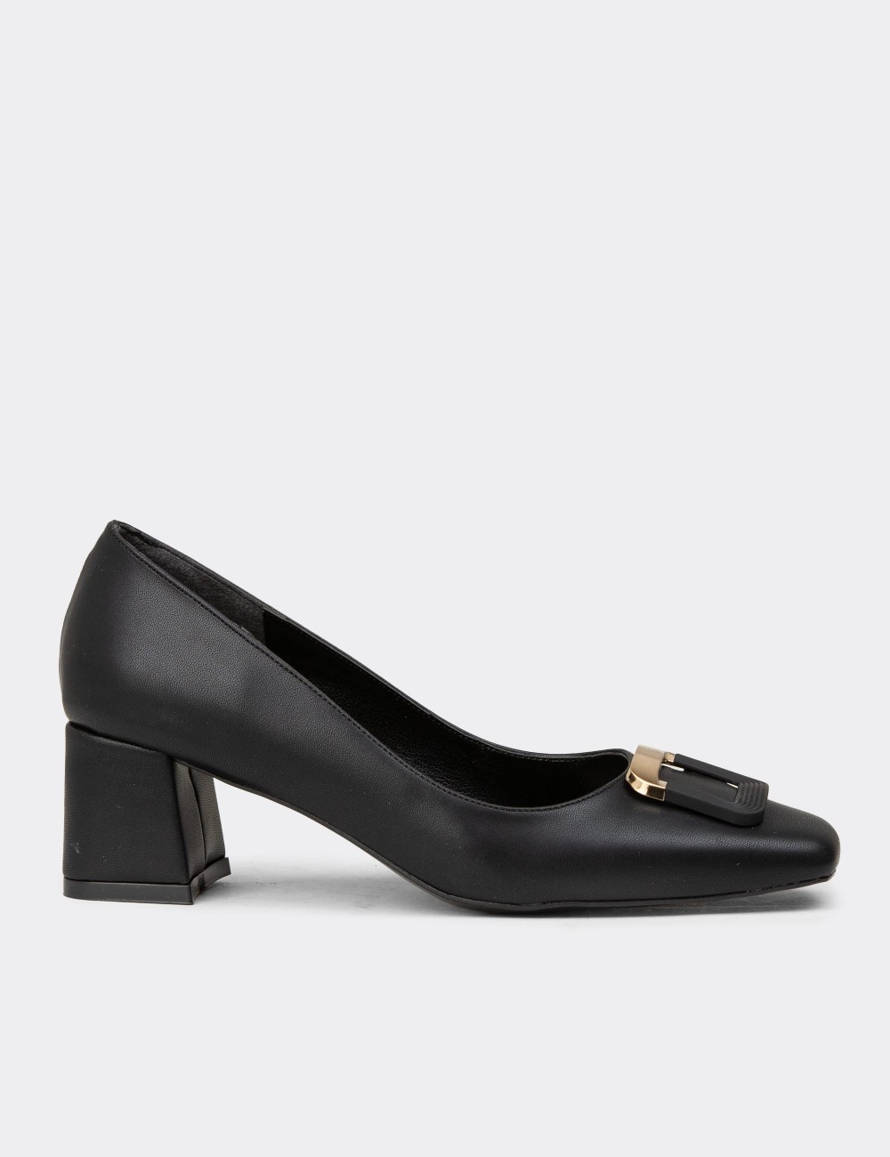 Women's Black Heels - K1090ZSYHM03