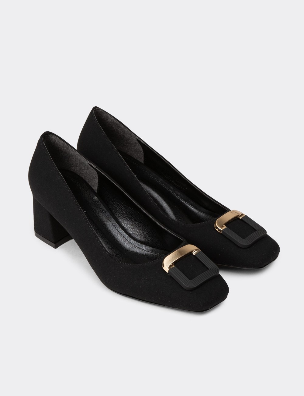 Women's Black Pumps - K1090ZSYHM01