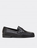 Women's Black Loafers
