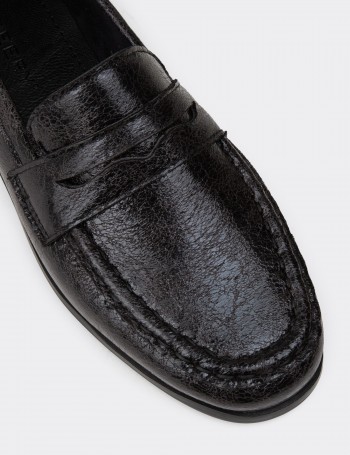 Women's Black Loafers