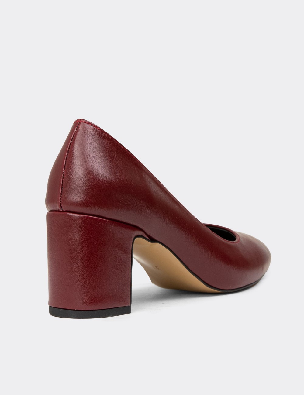 Women's Burgundy Heels - K7200ZBRDM01