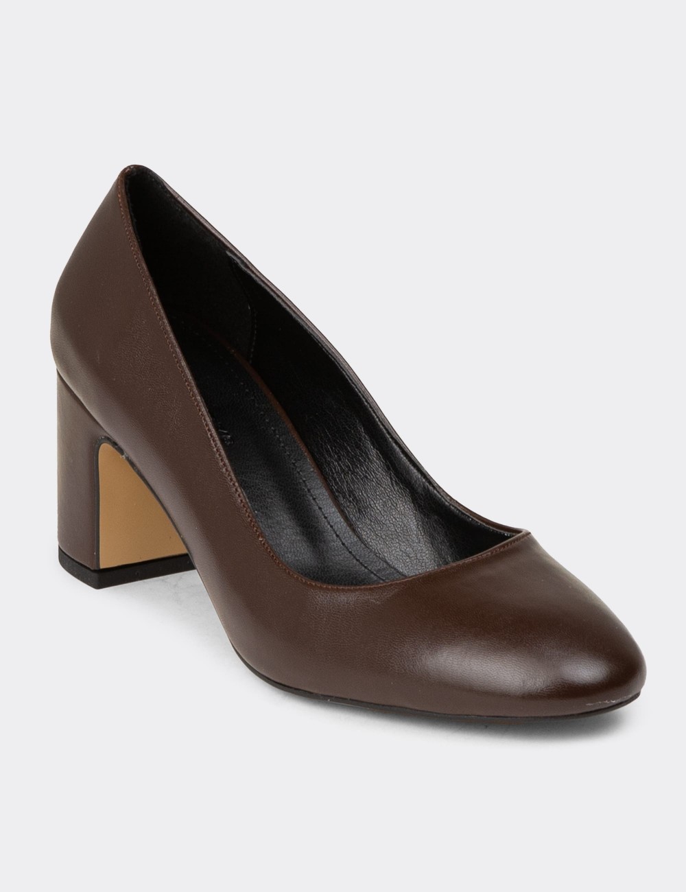 Women's Brown Heels - K7200ZKHVM01
