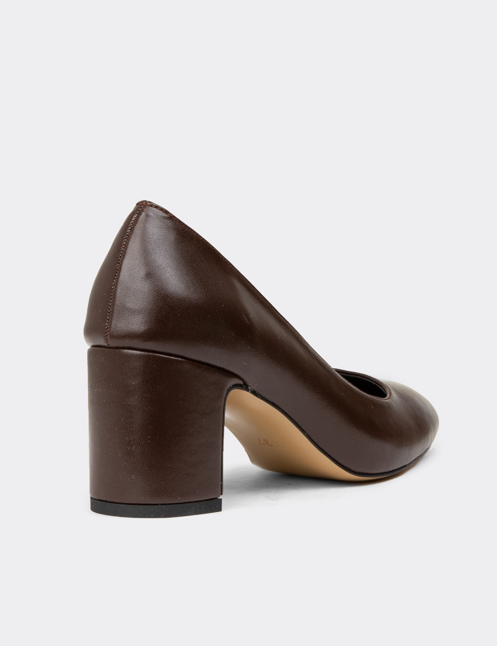 Women's Brown Heels - K7200ZKHVM01