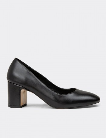 Women's Black Stiletto Heels