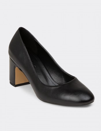 Women's Black Stiletto Heels