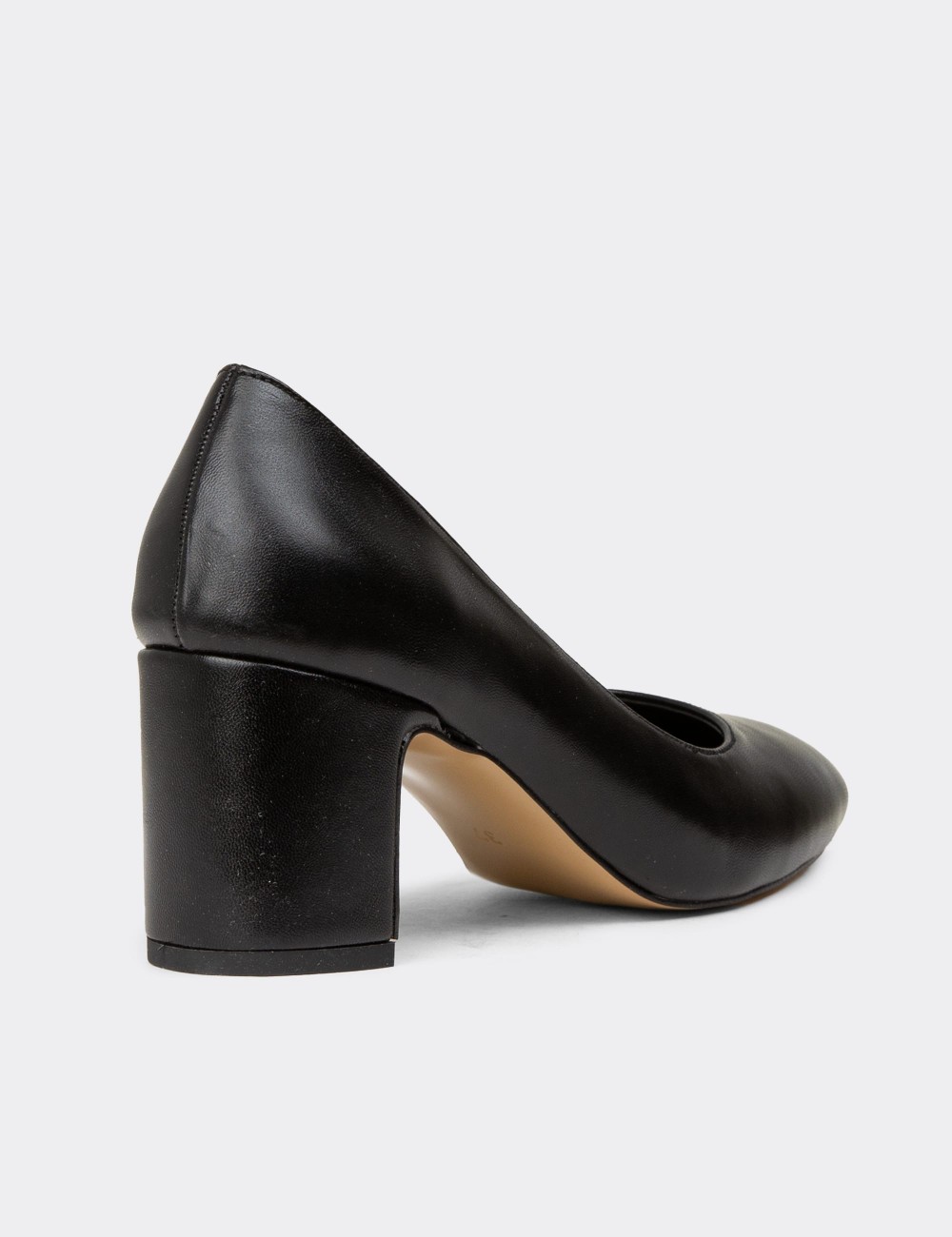 Women's Black Stiletto Heels - K7200ZSYHM01