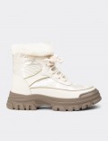 Women's White Boots