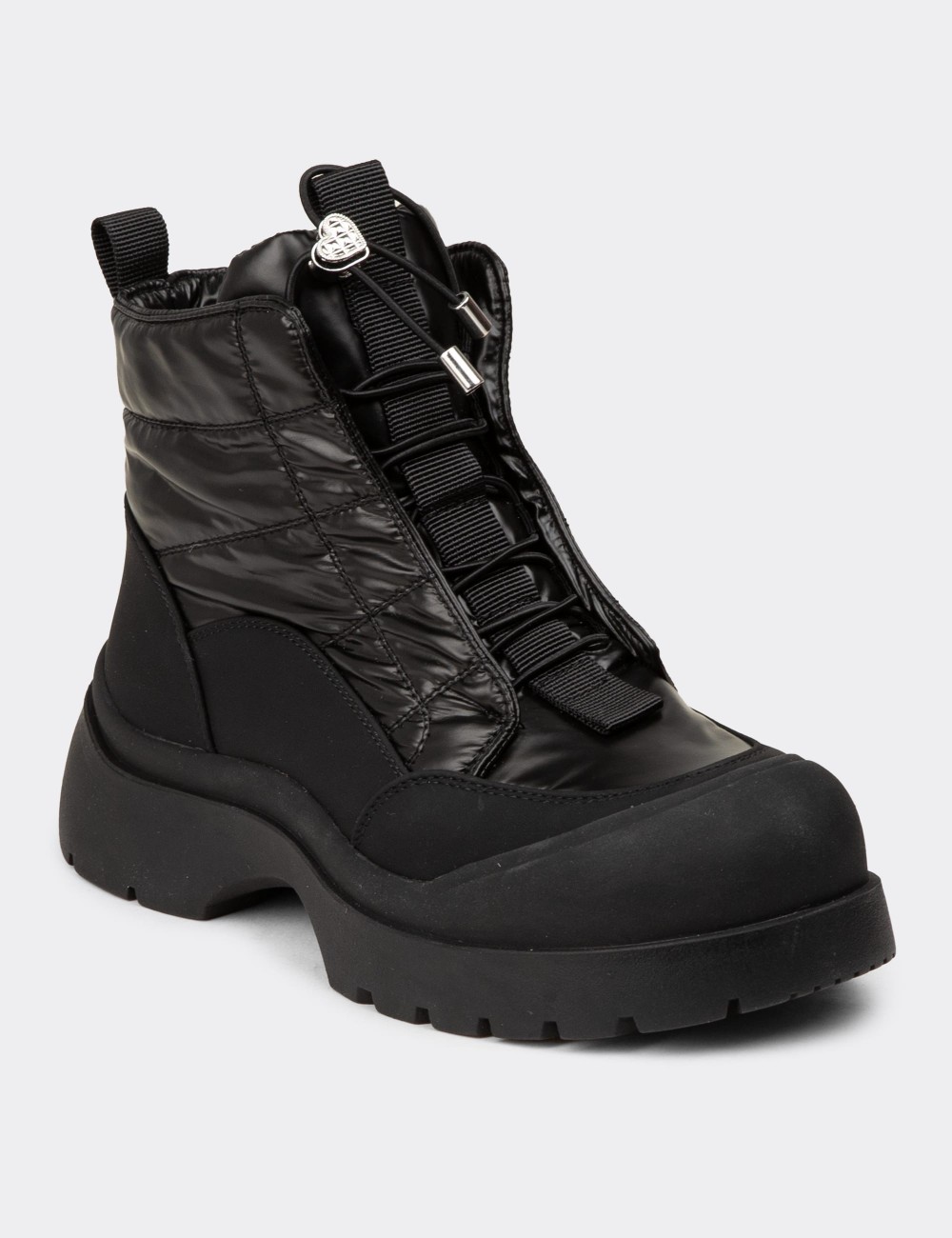 Women's Black Boots - E8051ZSYHC01