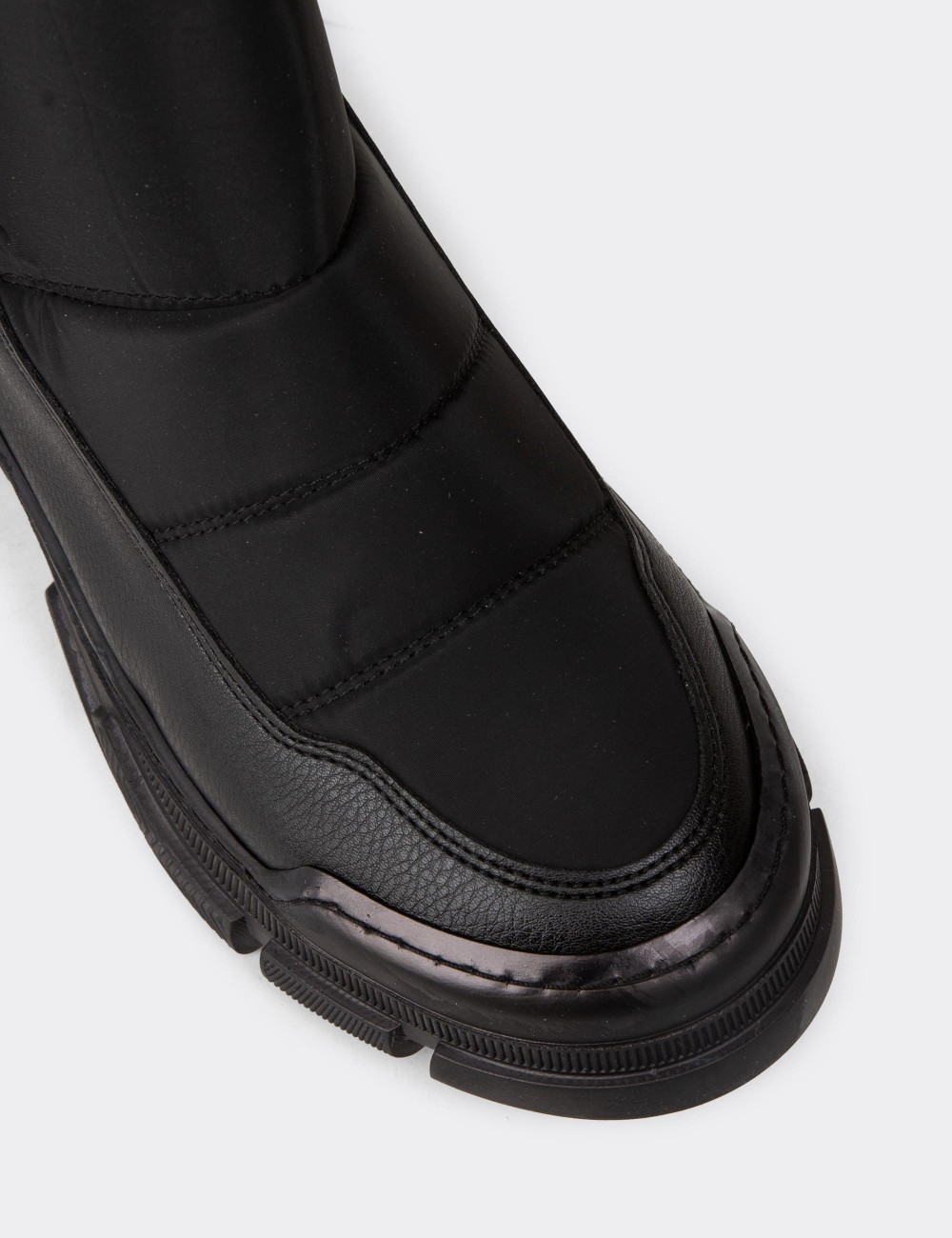 Women's Black Boots - K0592ZSYHC01