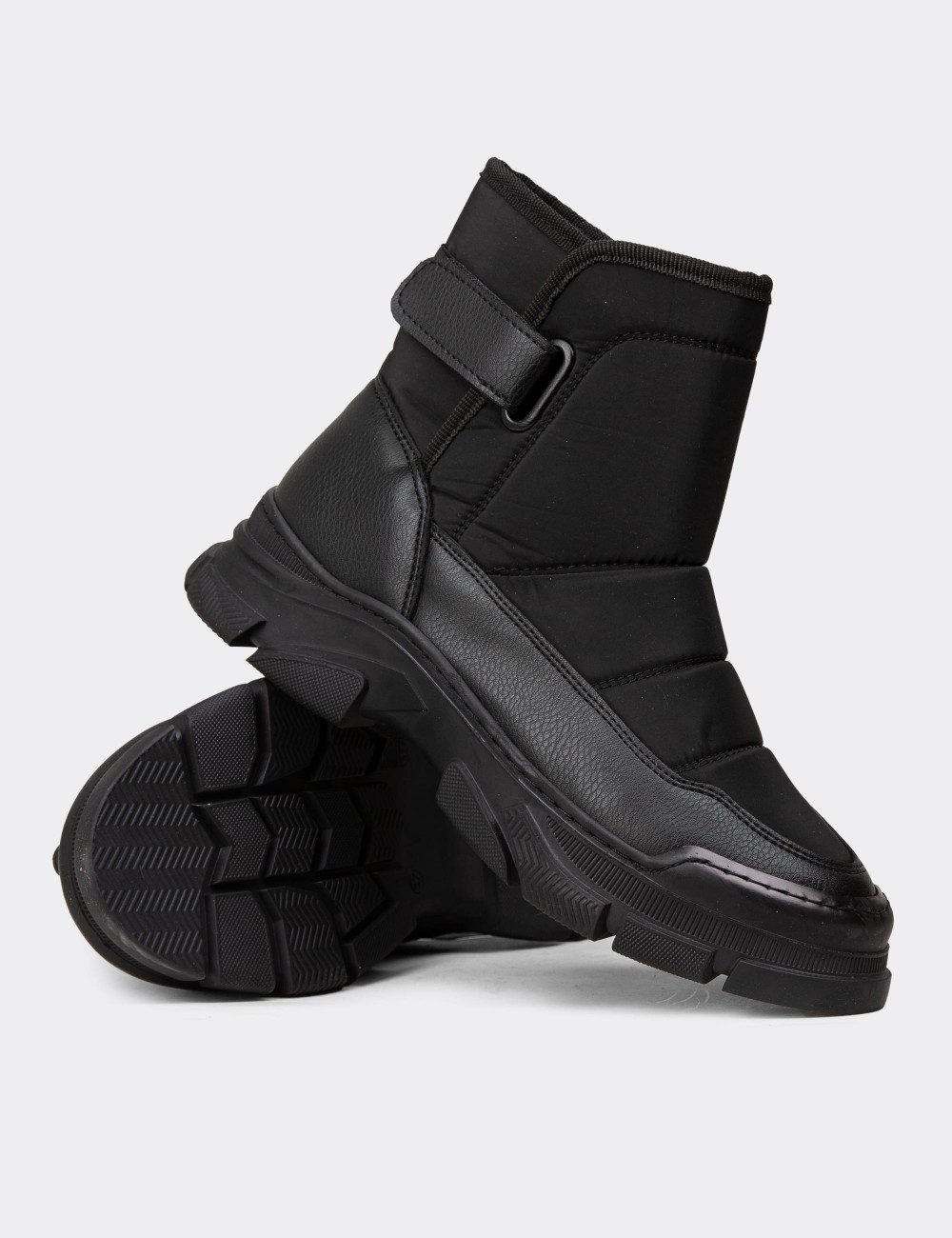 Women's Black Boots - K0592ZSYHC01