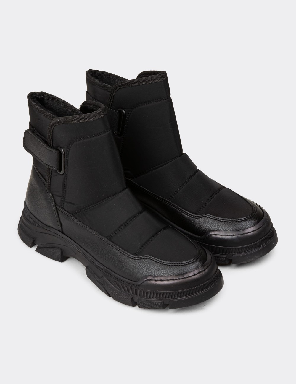 Women's Black Boots - K0592ZSYHC01