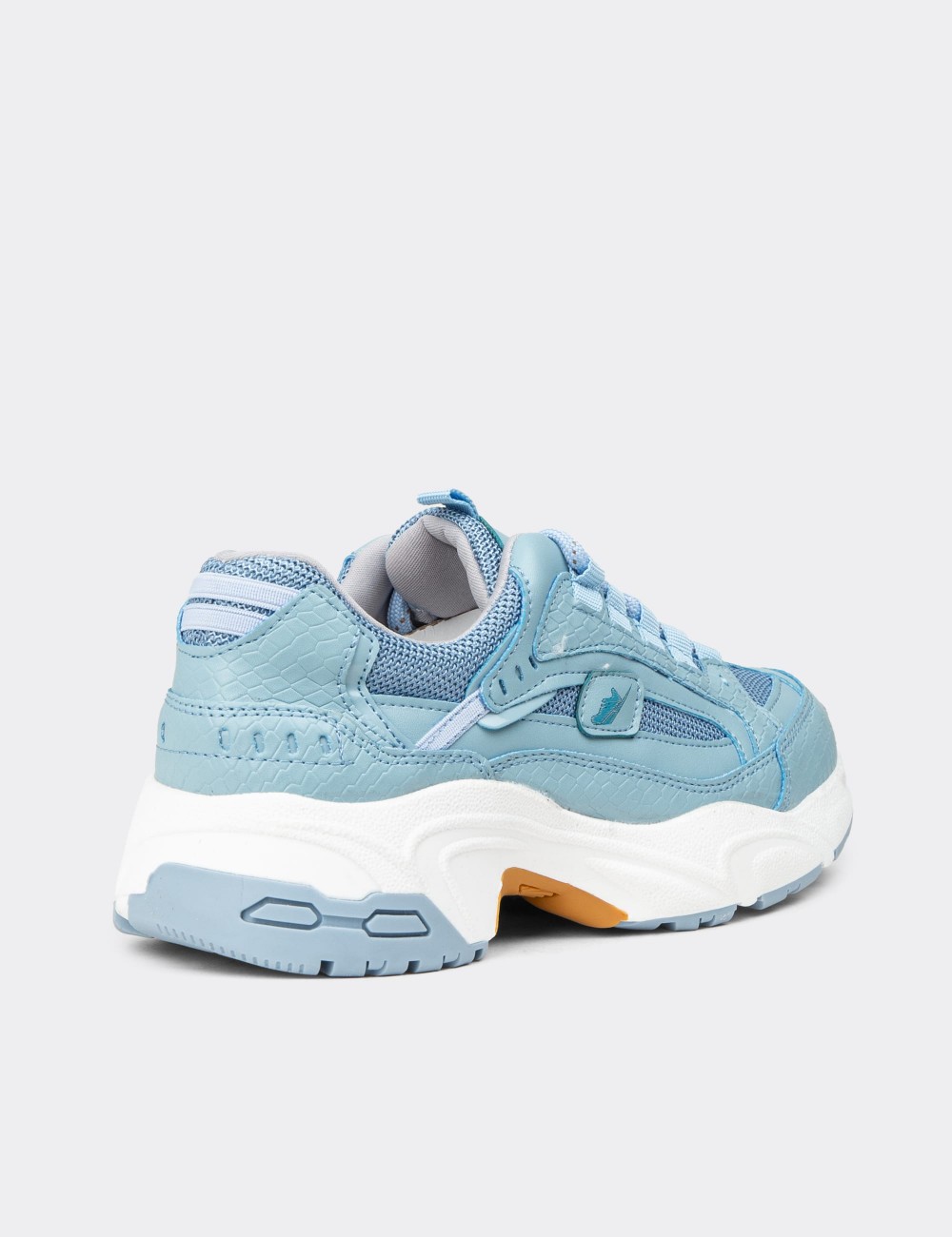 Women's Blue Sneakers - 34142ZMVIC01