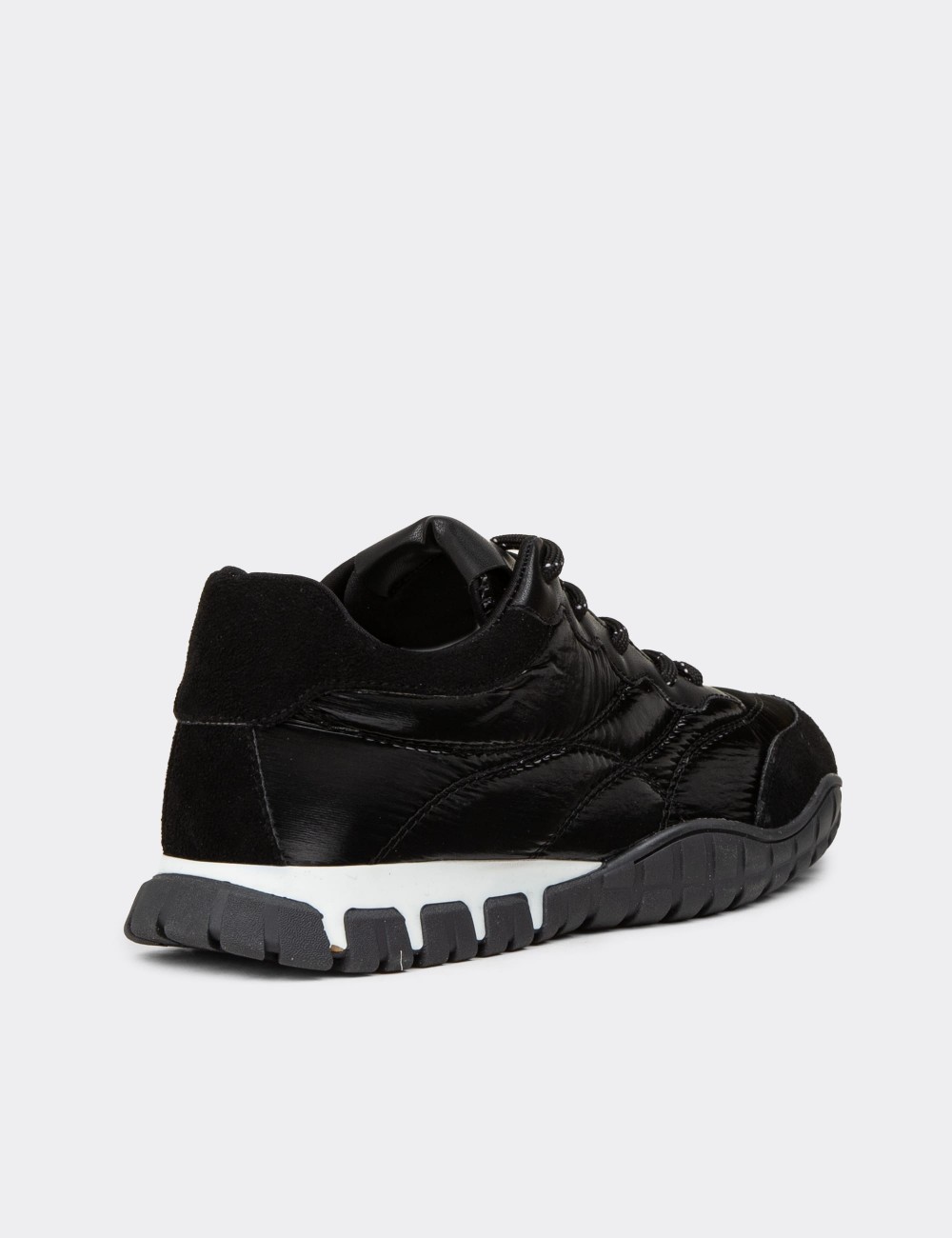 Women's Black Sneakers - 55157ZSYHC01