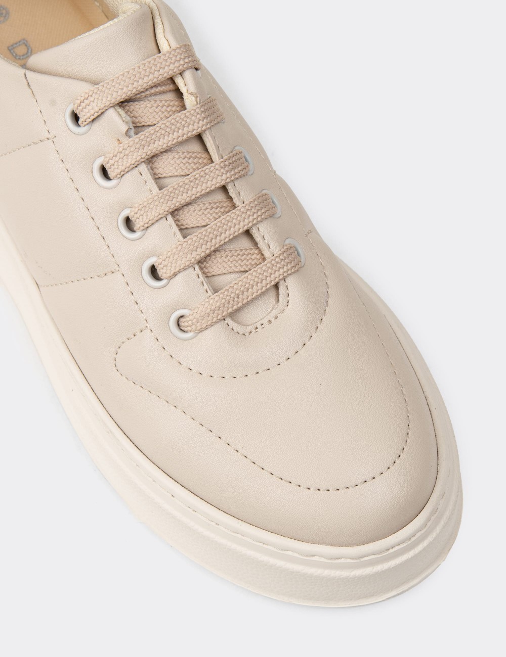 Women's Beige Sneakers - CE483ZBEJC01